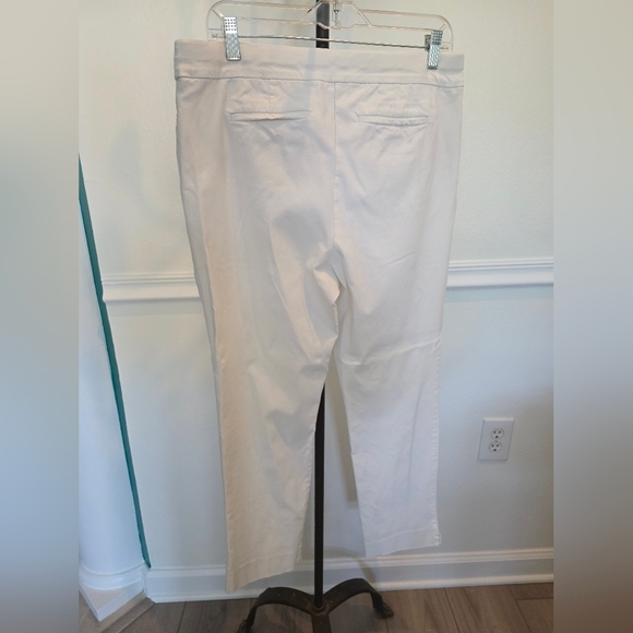 Chicos Bridgette Shaping Ankle Pants In Alibaster - Picture 4 of 4